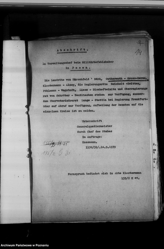 Obraz 18 z jednostki "Personalakten der Landräte und deren Vertreter"