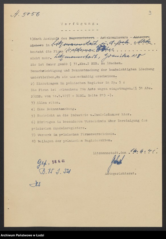 Obraz 11 z jednostki "Waldemar Weber – sprzedaż barwników anilinowych i produktów chemicznych"