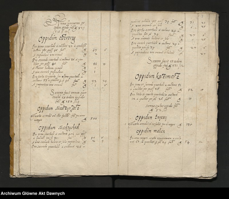 image.from.unit.number "Regestrum contributionum de diversis palatinatibus Maioris Poloniae."