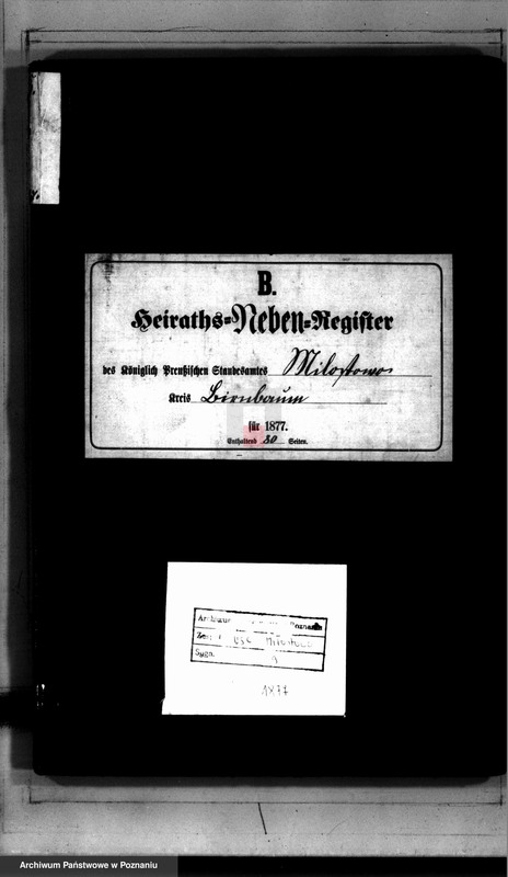 Obraz 1 z jednostki "Księga małżeństw"