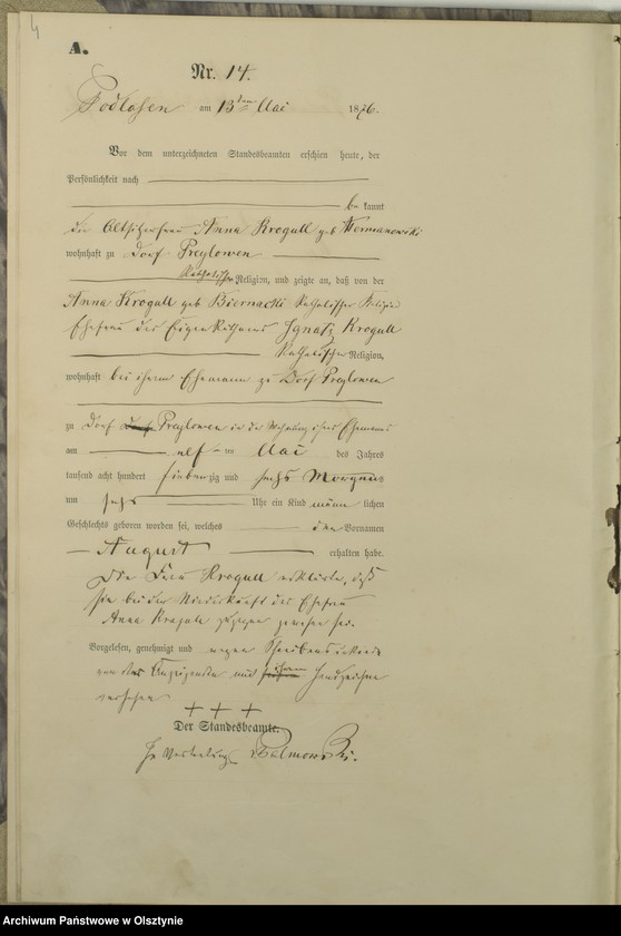 image.from.unit.number "Geburts-Haupt-Register Nr 11 - 53"
