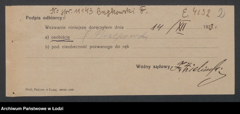 Obraz 4 z jednostki "Franciszek Brzękowski – sklep rzeźniczy"