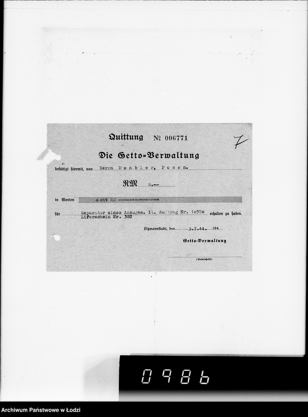 Obraz 11 z jednostki "Unbezahlte Zahlungs-Anweisungen"