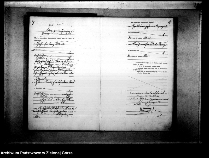 Obraz 7 z jednostki "[Księga małżeństw 1900-1901]"