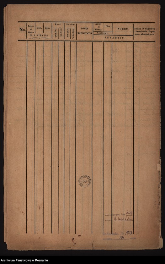 image.from.unit.number "Liber baptisatorum"