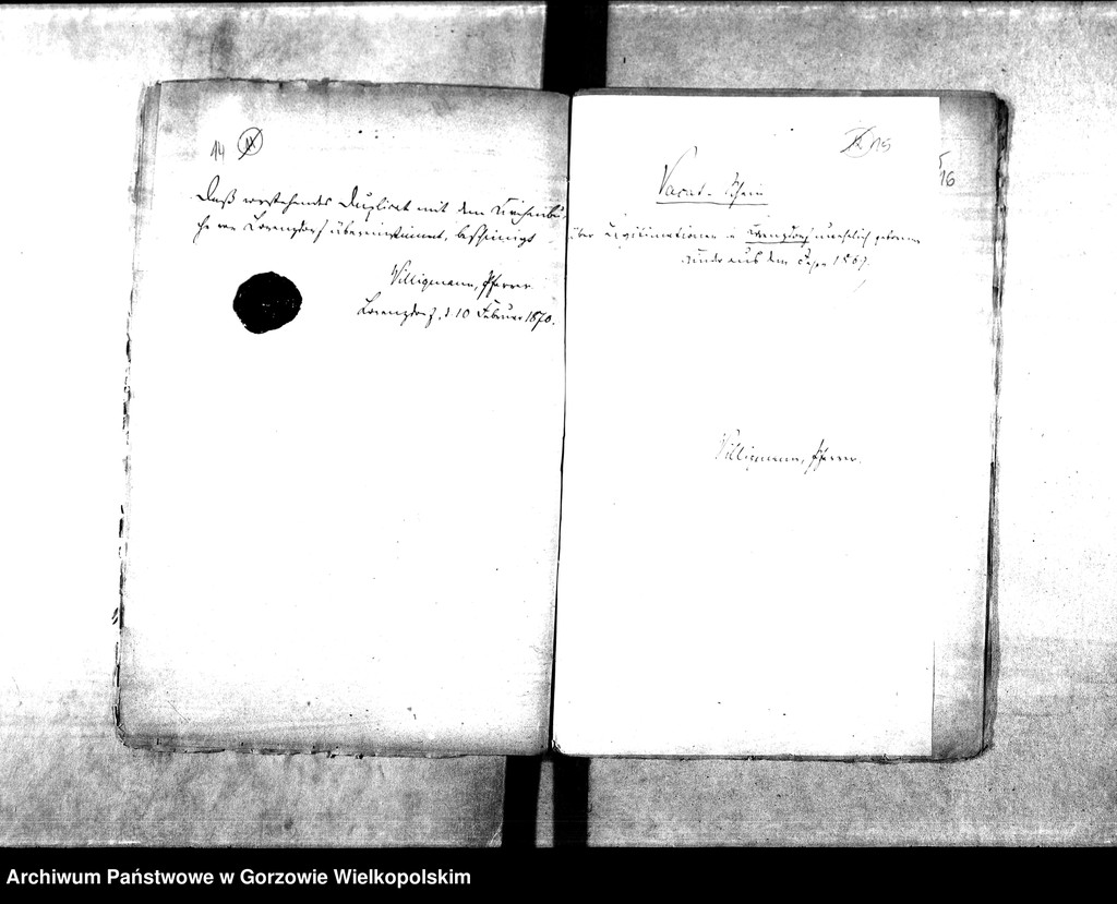 image.from.unit.number "Duplikate der Kirchenbücher von der Parochie Lorenzdorf (Wawrów) und Zechow (Czechów)"