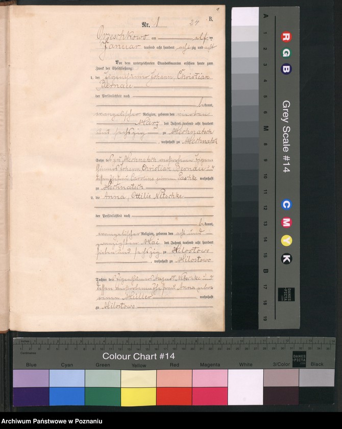 Obraz 4 z jednostki "Księga małżeństw"