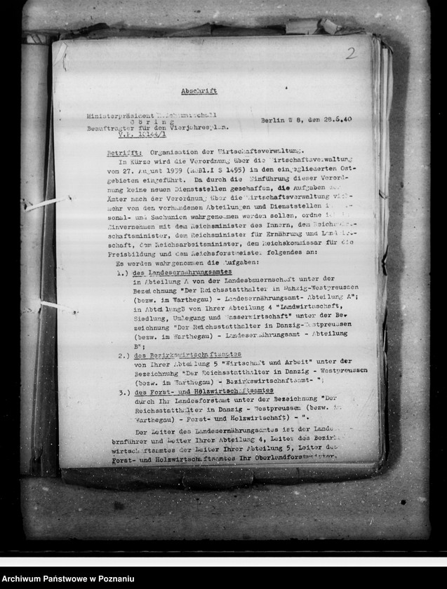 Obraz 6 z jednostki "Gesammelte Erlasse"