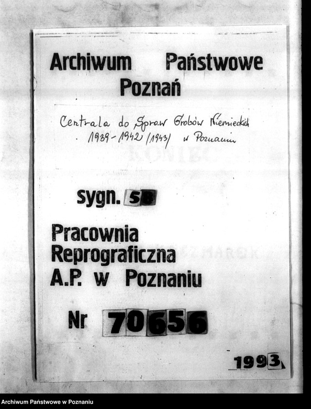 Obraz 1 z jednostki "Zur Mitteilung an des Oberkommander der Wehrmacht für event. Strafverfolgung polnischer Soltaten"