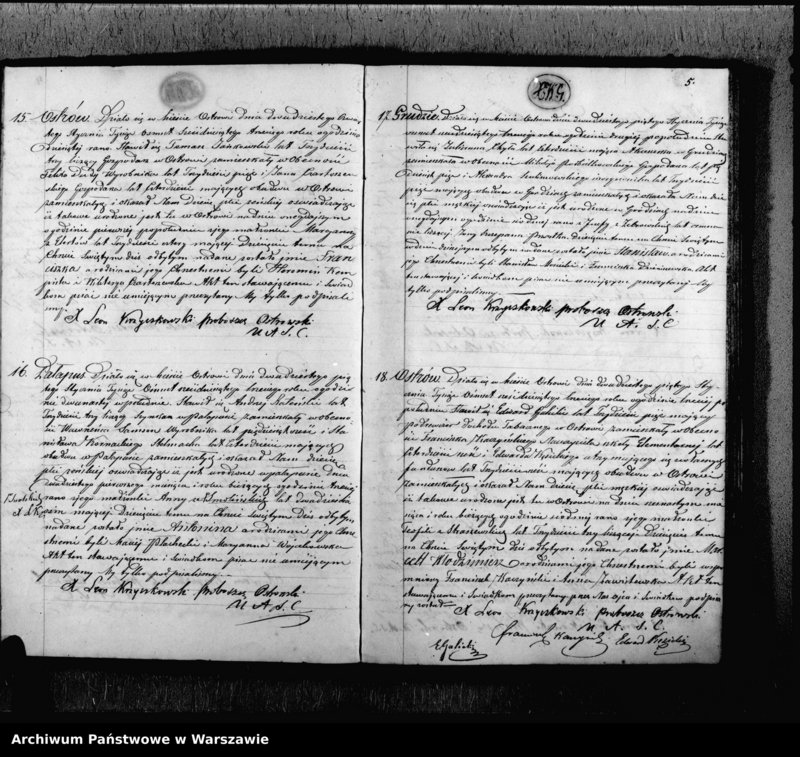 image.from.unit.number "Akta urodzeń, małżeństw i zgonów"