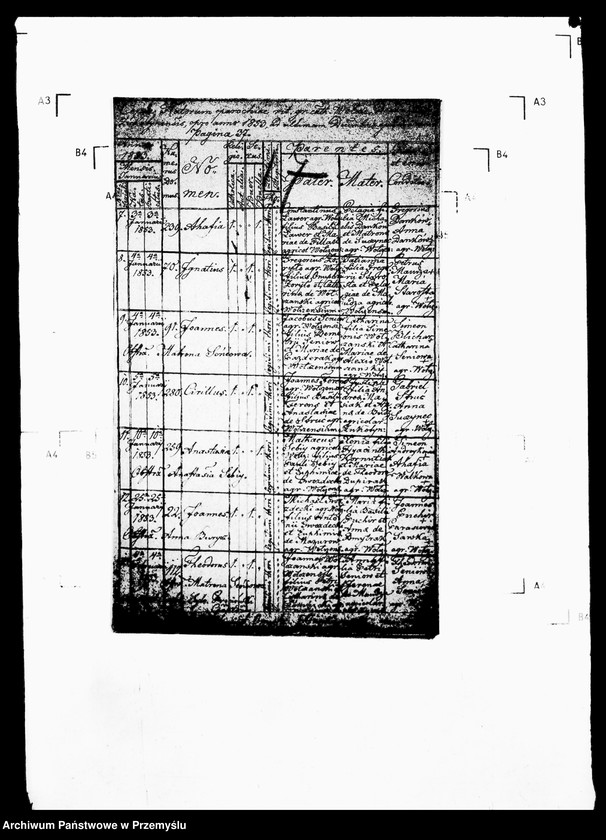 image.from.unit.number "[Kopie ksiąg metrykalnych parafii Wołcze (dekanat Żukotyń)]"
