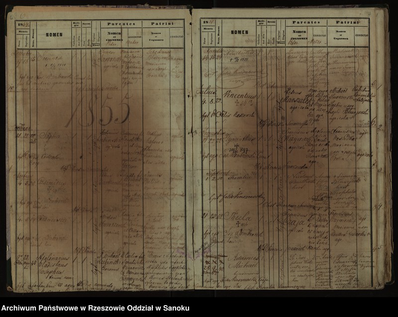 Obraz 6 z jednostki "Księga urodzeń z lat 1852-1896, małżeństw z lat 1862-1918, zgonów z lat 1859-1916 dla miejscowości Falejówka"