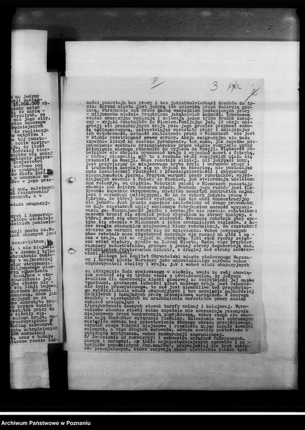 Obraz 7 z jednostki "Korespondencja różna osób prywatnych o pomoc materialną oraz korespondencja o subwencje dla "Gazety Gdańskiej" i "Gazety Olsztyńskiej". Korespondencja z Komitetem dla Bezdomnych w Berlinie."