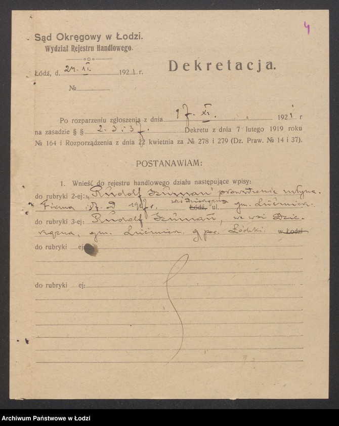 Obraz 6 z jednostki "Rudolf Szuman- prowadzenie młyna"