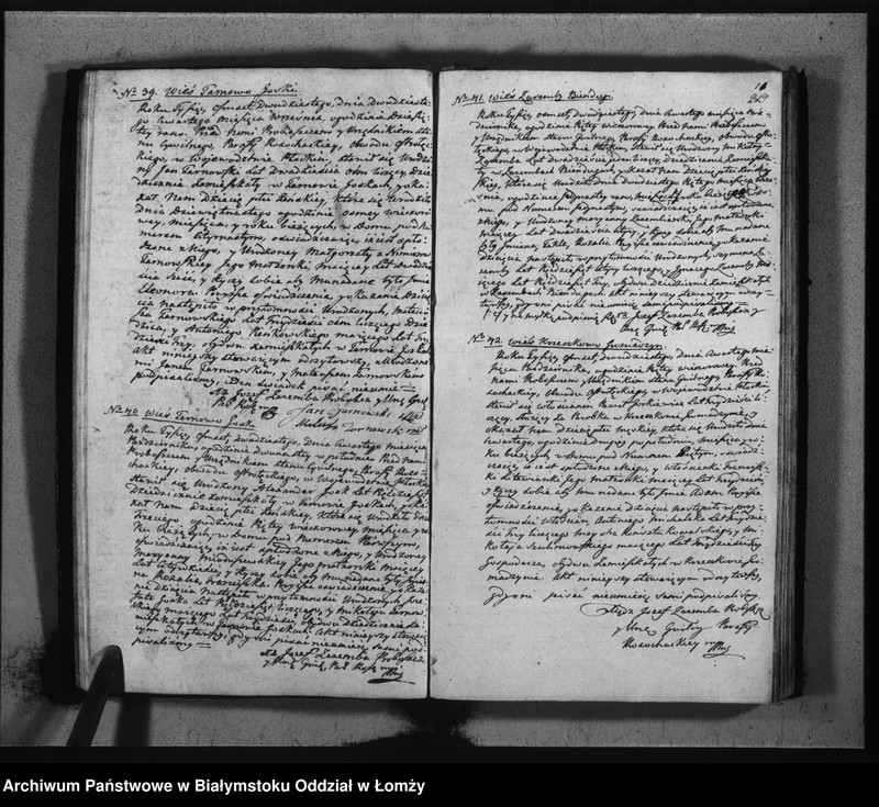 Obraz 13 z jednostki "Księga urodzeń, małżeństw i zgonów"