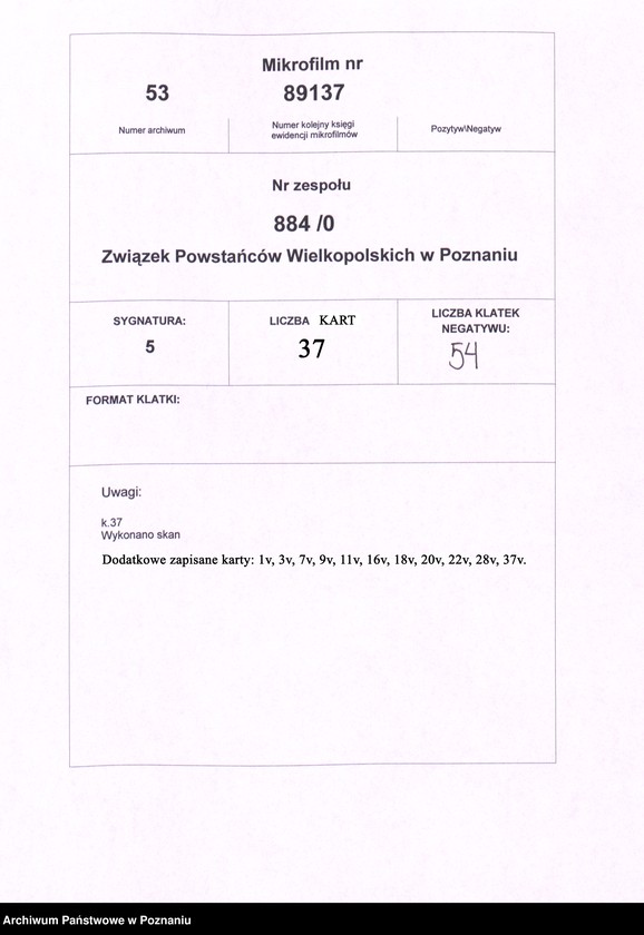 image.from.unit.number "Okólniki i zarządzenia Zarządu Głównego i Okręgu Związku Powstańców Wielkopolskich."