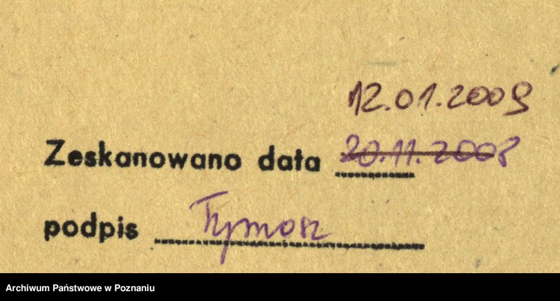 Obraz 9 z jednostki "Pięczkowo, powiat Środa - akta koła."