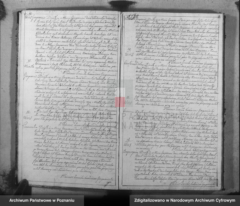 Obraz 5 z jednostki "Akta urodzeń, małżeństw, zgonu"