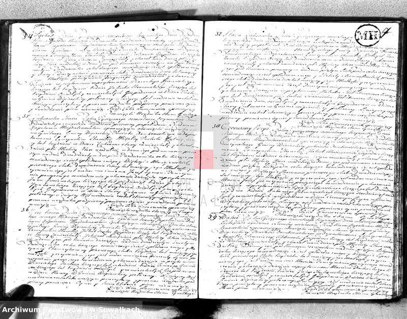 image.from.unit.number "Akta urodzin gminy wigierskiey od 1-go maja 1812 do dnia ostatniego kwietnia 1813 roku"