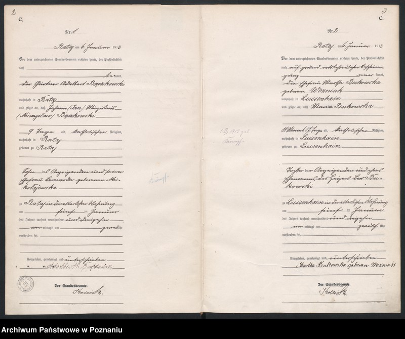 Obraz 4 z jednostki "Księga miejscowa zgonów [Rejestr główny zgonów]"