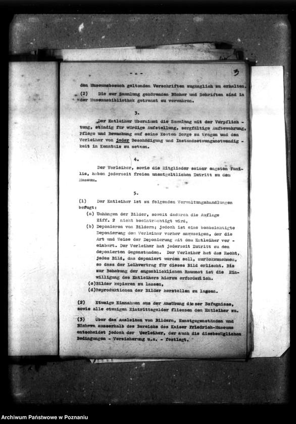 Obraz 7 z jednostki "Leihvertrag - Raczynski Gemälde-Galerie."