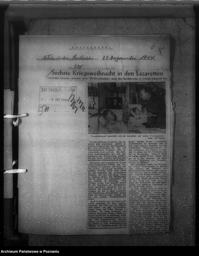 Obraz 10 z jednostki "Wycinki prasowe dotyczące Kraju Warty"