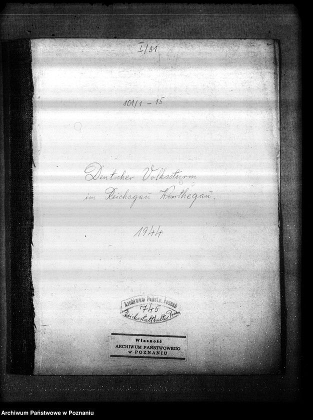 Obraz 4 z jednostki "Deutscher Volkssturm im Reichsgau Wartheland"