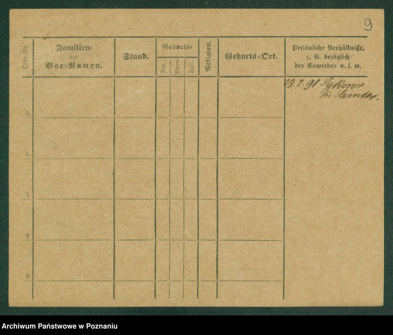 Obraz 11 z jednostki "Zielinski (samotni mężczyźni)"