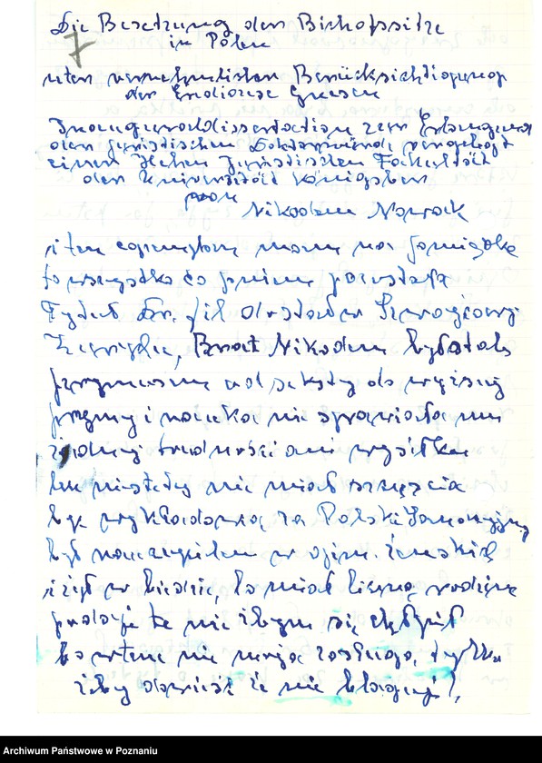 Obraz 20 z jednostki "Relacje i wspomnienia dotyczące powstania wielkopolskiego: 1. Poznań, część lV /autorzy relacji od N - S/."