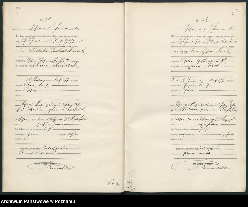 Obraz 13 z jednostki "Księga miejscowa zgonów"