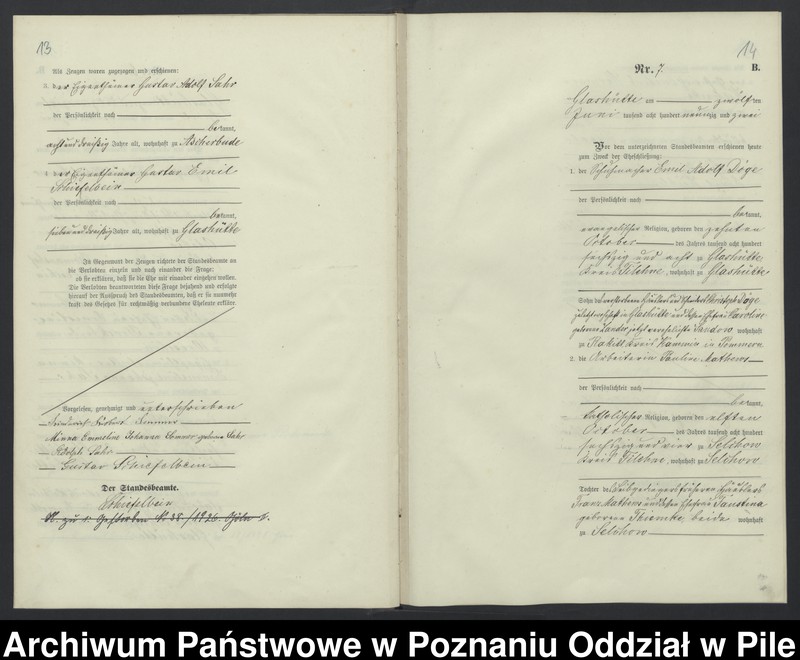 Obraz 10 z jednostki "Księga małżeństw"