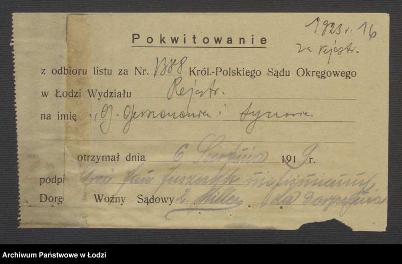Obraz 18 z jednostki "G. Gerszonowicz i Synowie- sprzedaż manufaktury"