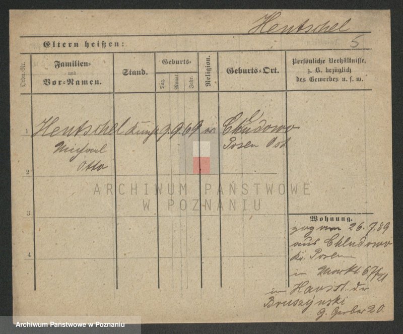 Obraz 5 z jednostki "Hensch - Henschler"