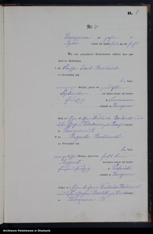 image.from.unit.number "Heiraths-Haupt-Register Nr 1 - 10"