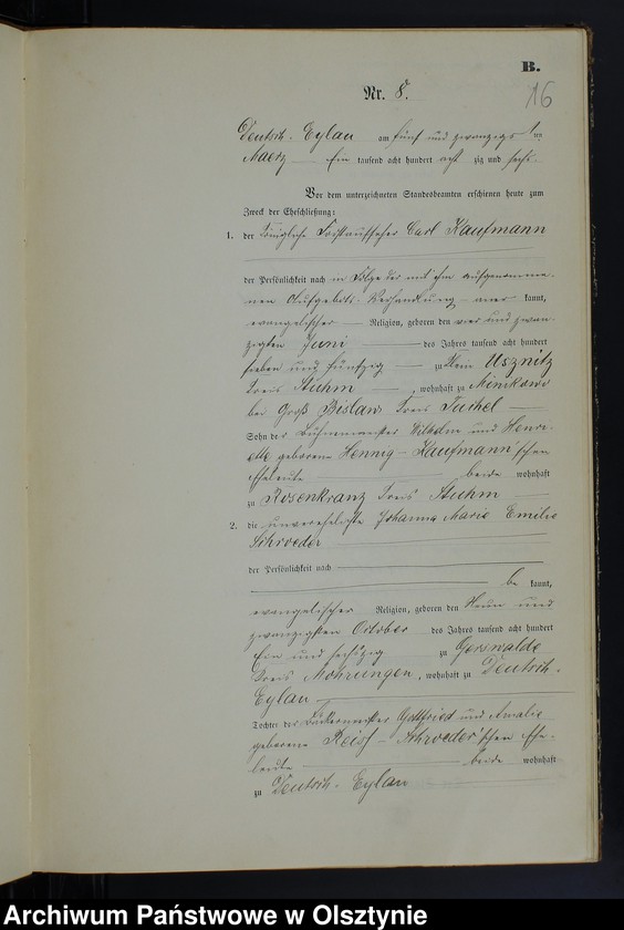 image.from.unit.number "Heiraths-Neben-Register Nr 1 - 33"