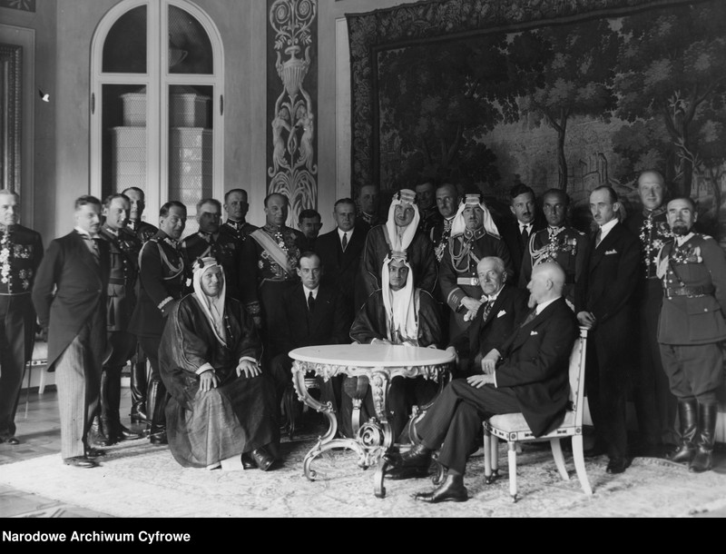 Obraz 7 z jednostki "Wizyta następcy tronu Królestwa Al-Hidżaz Faisala ibn Abd al-Aziza as-Sauda w Polsce"