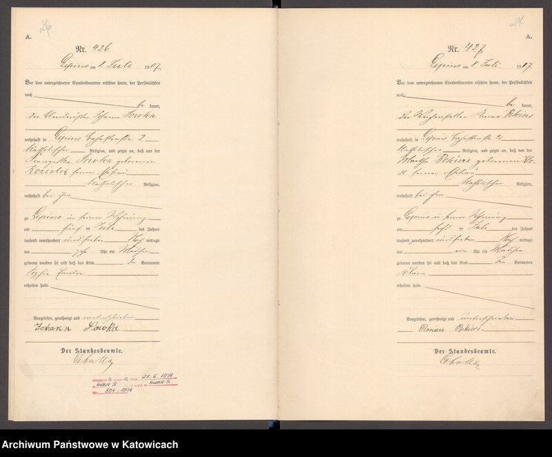 image.from.unit.number "Księga urodzeń T. II nr 401-788"