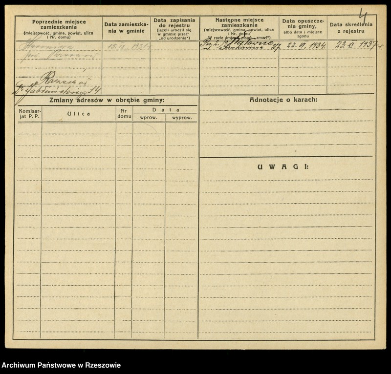 image.from.unit.number "Kartoteki kontroli ruchu ludności Litera: F"