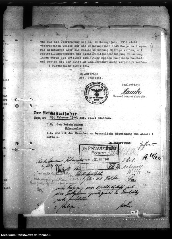 Obraz 8 z jednostki "Barackenlager Posen, Ordnungspolizei, Bulgarische Strasse"