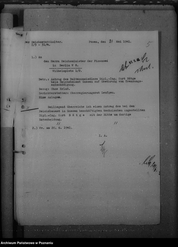 Obraz 9 z jednostki "Trennungsentschädigung alphabetisch"