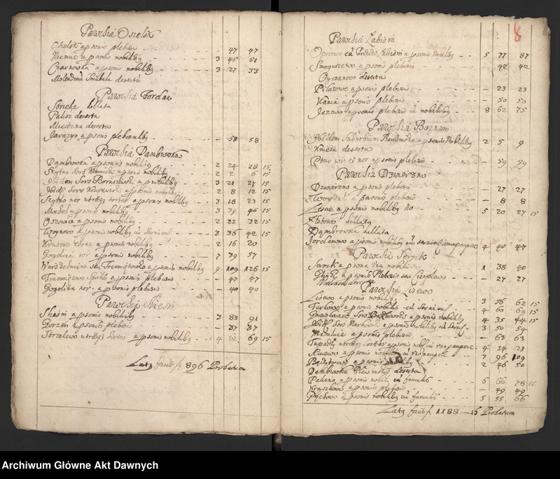 image.from.unit.number "Rejestry pogłównego generalnego z różnych województw."