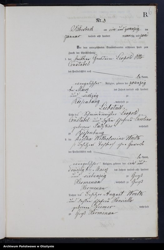 image.from.unit.number "Heiraths-Neben-Register Nr 1 - 23"