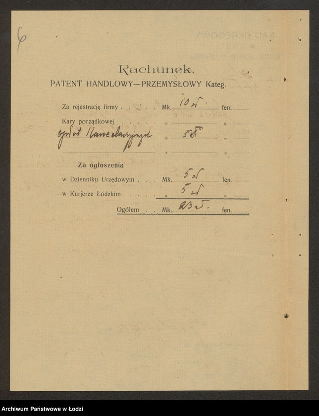 Obraz 8 z jednostki "Jankiel Gielman- sprzedaż żelaza"