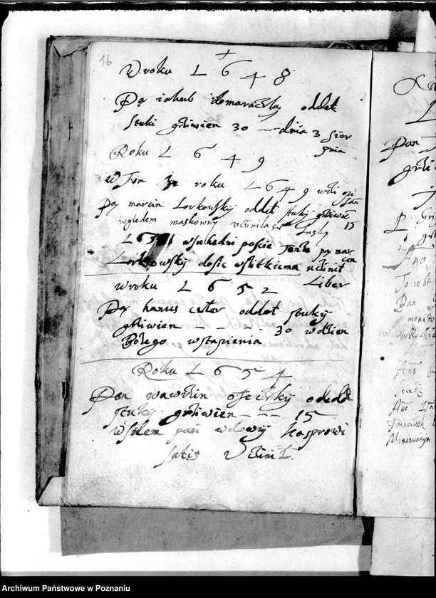 Obraz 20 z jednostki "Regestr bractwa bednarskiego renouatus roku pańskigo 1603 ...."