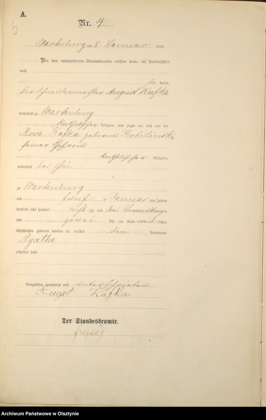 image.from.unit.number "Geburts-Haupt-Register Nr 1 - 254"