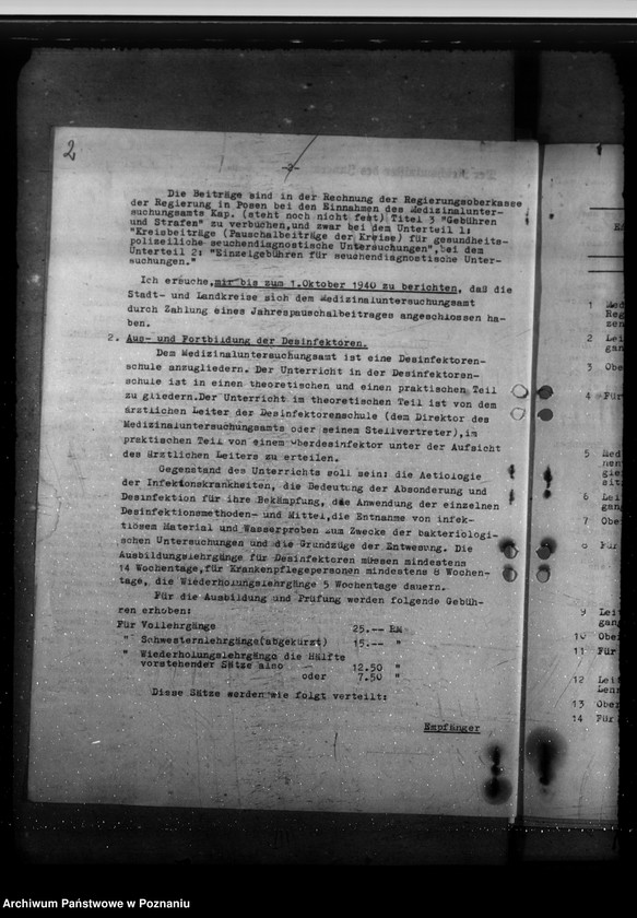 Obraz 6 z jednostki "Errichtung eines städtischen chemischen Untersuchungsamtes. Gesundheitsaufscher. Geschäftsverteilungsplan"