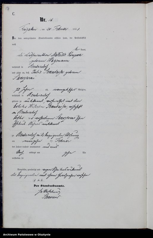 image.from.unit.number "Sterbe-Haupt-Register Nr 1 - 129"
