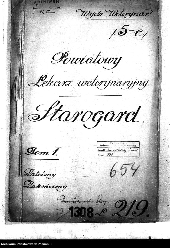 Obraz 4 z jednostki "Pow. lekarz Weterynaryjny Starogard"