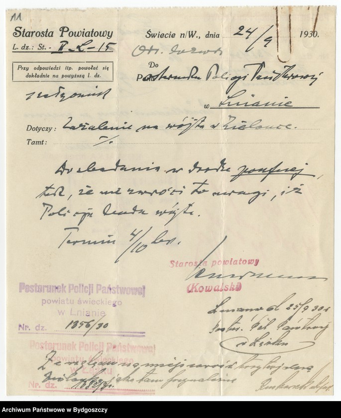 image.from.unit.number "Sprawy dotyczące urzędników starostwa i niższych instancji"