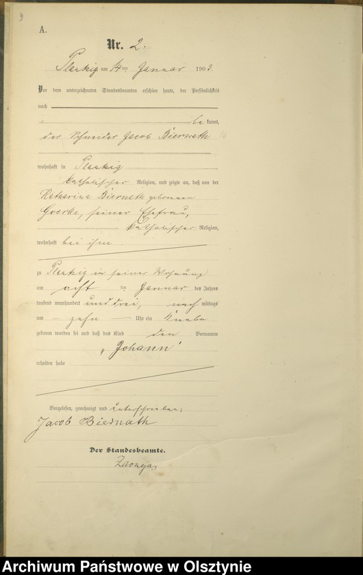 image.from.unit.number "Geburts-Haupt-Register Nr 1 - 43"